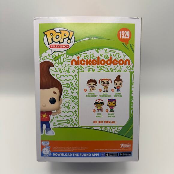 Jimmy Neutron #1529 – Nickelodeon Funko Pop (Light Shelf Wear) - Picture 3 of 6